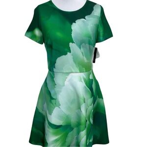 Floral Green Women's Top